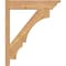 Ekena Millwork Balboa Smooth Traditional Outlooker, Western Red Cedar, 5 1/2"W x 22"D x 26"H OUT06X22X26BOA01SWR - alternate 3